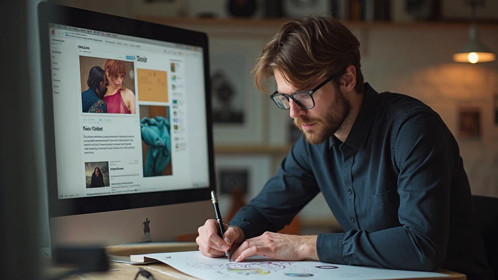 Kreatívna vizuálna identita portfólia s konzistentnými prvkami