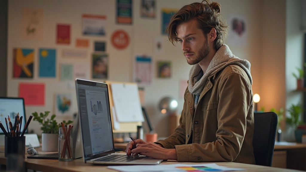 Konzistentná vizuálna identita portfólia s jednotným farbovým schémom a typografiou